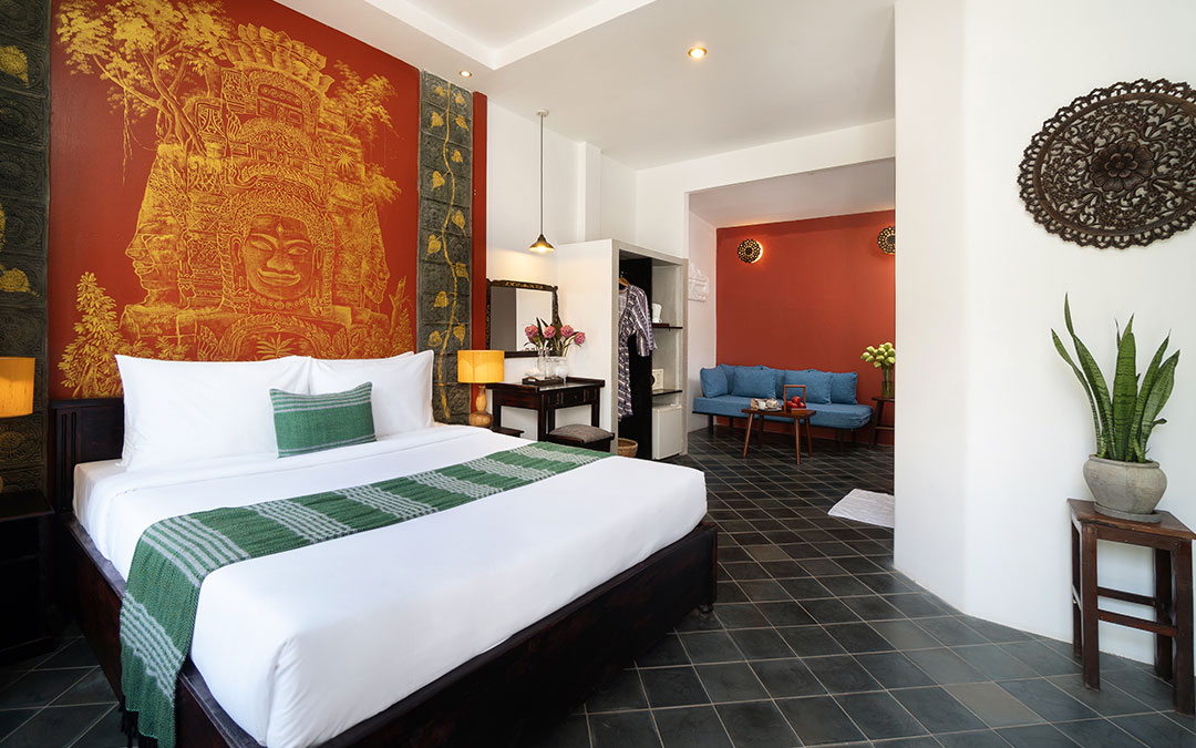 The Urban Hotel in Siem Reap town is located Night Market Rd