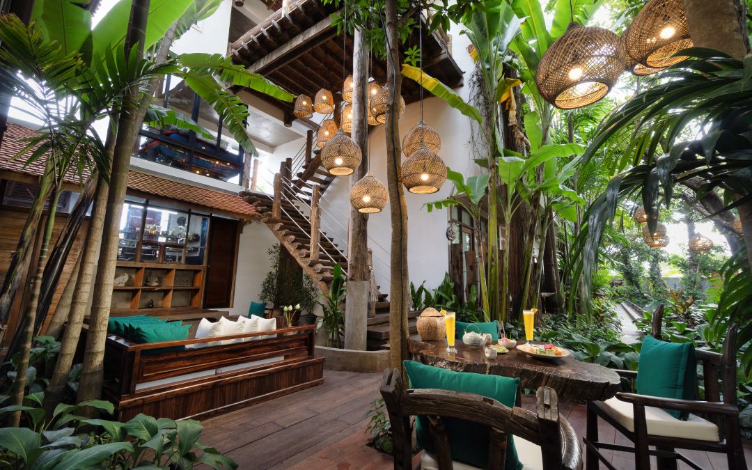 The Nature in Siem Reap Country Rd Wat Chork