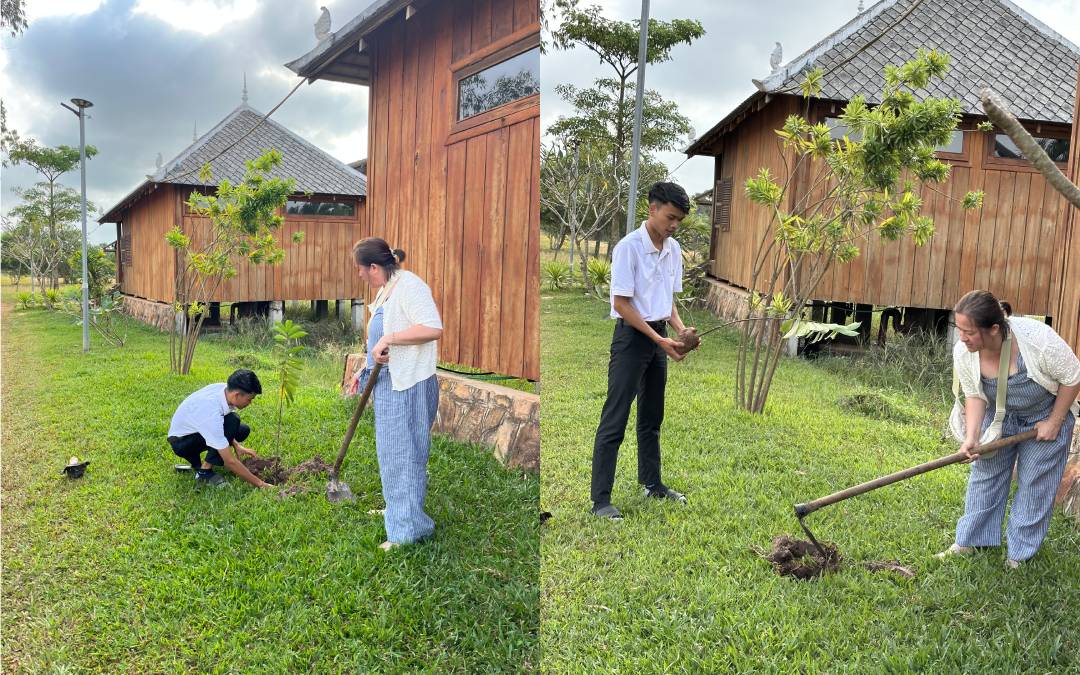 Tree planting kampot