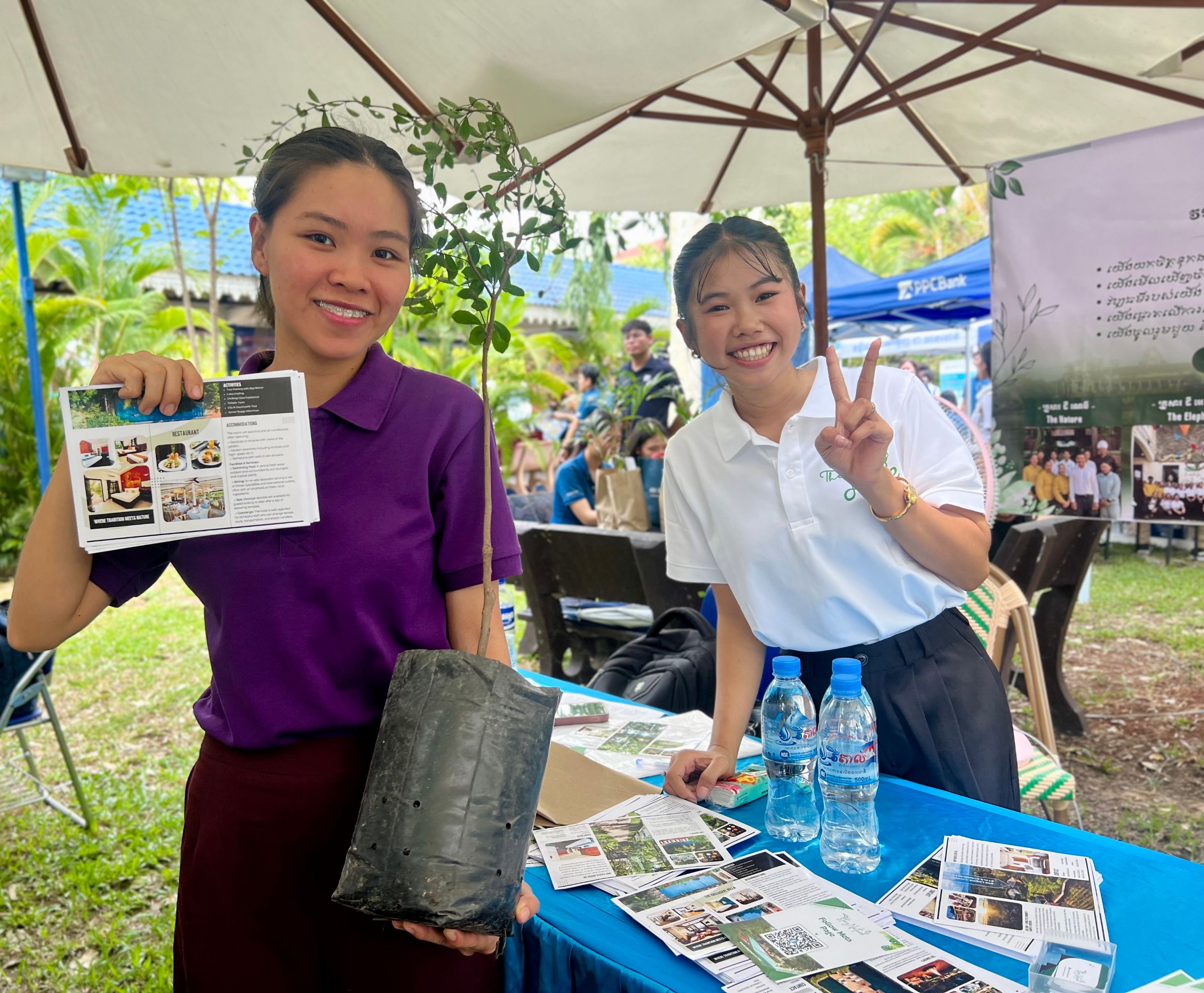 Stay Nature in Pepy skill fair and tree offering