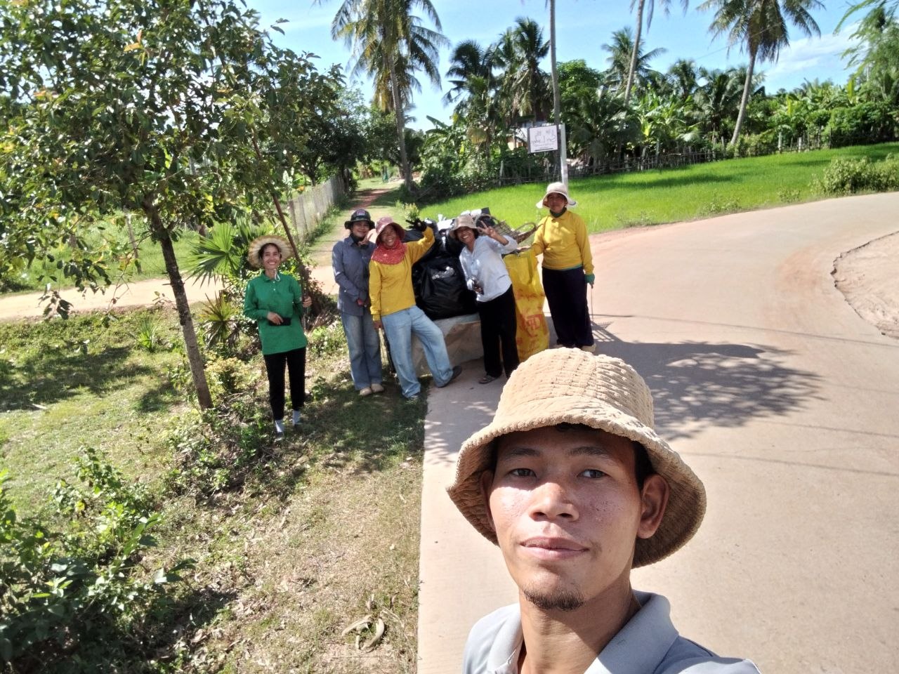 Community Clean Up Activity - Kampot