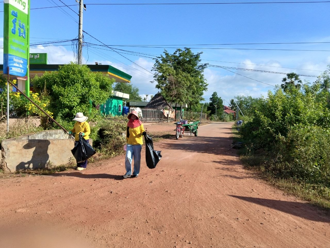 Community Clean Up Activity - Kampot