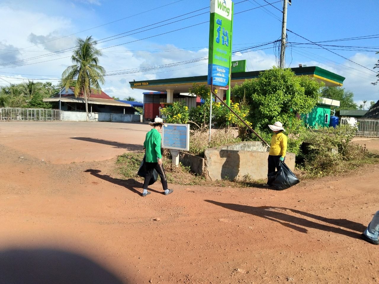 Community Clean Up Activity - Kampot