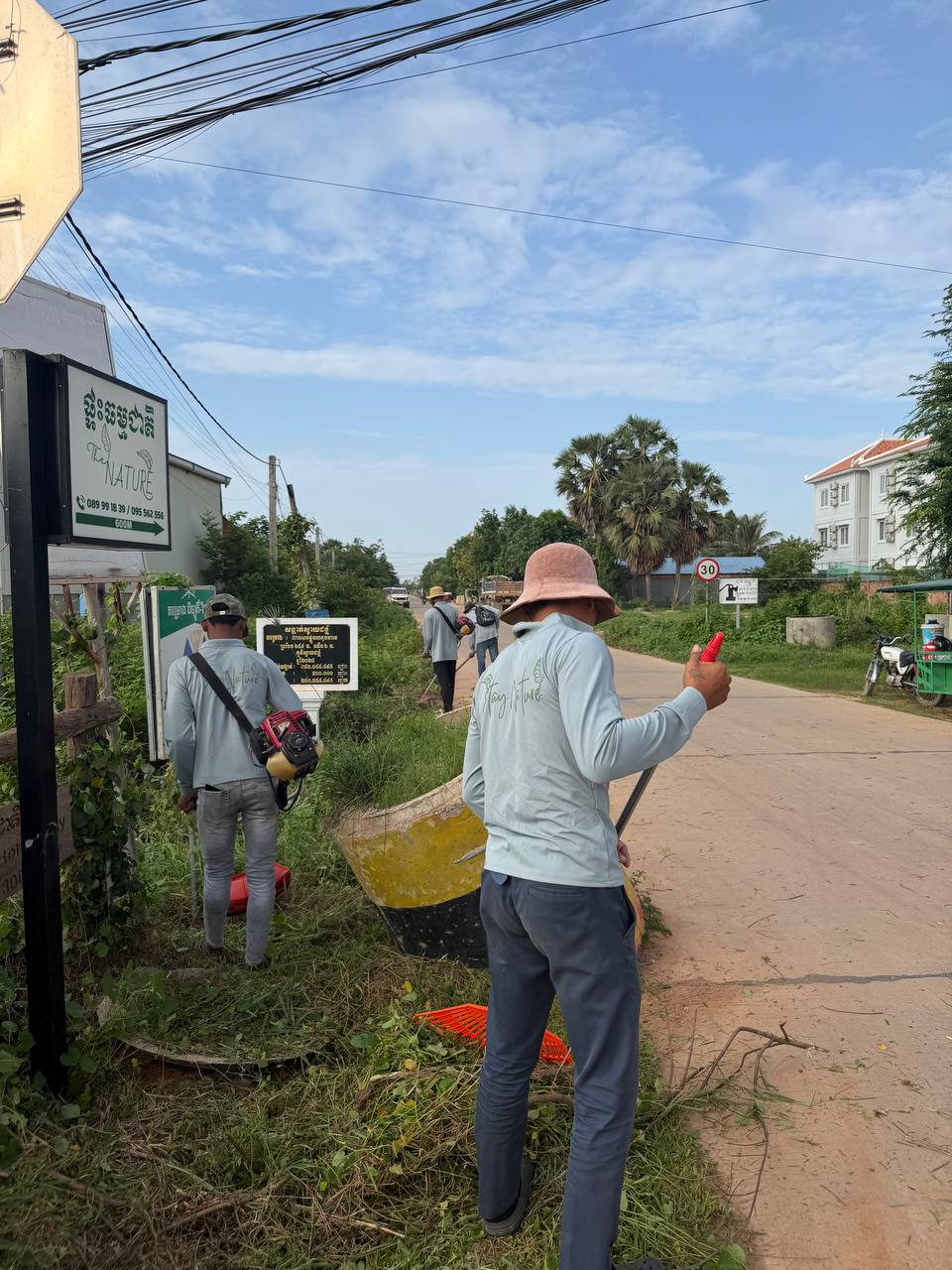 Stay Nature Cleaning activity