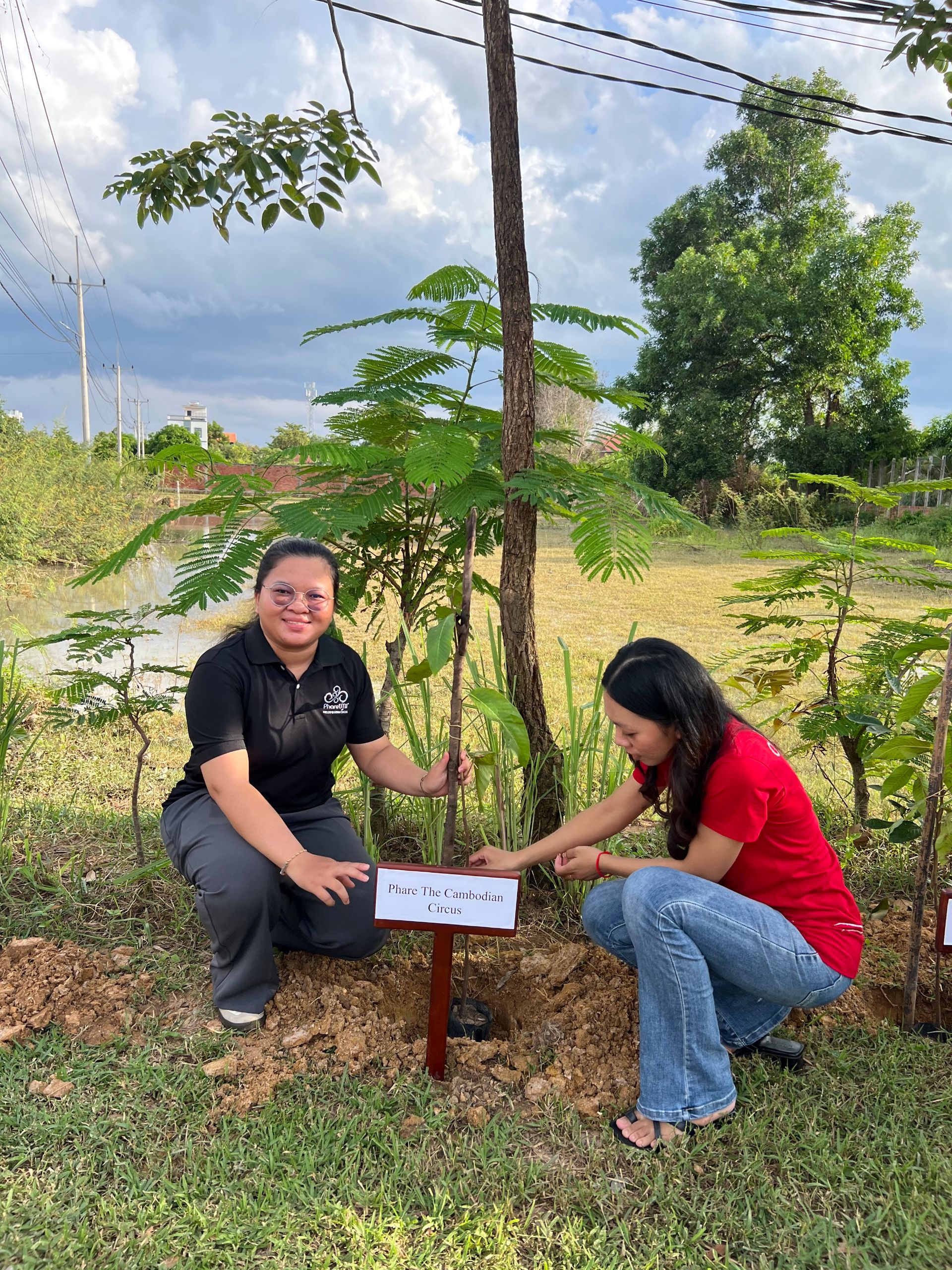 Phare The Cambodian Circus Tree planting At The Nature