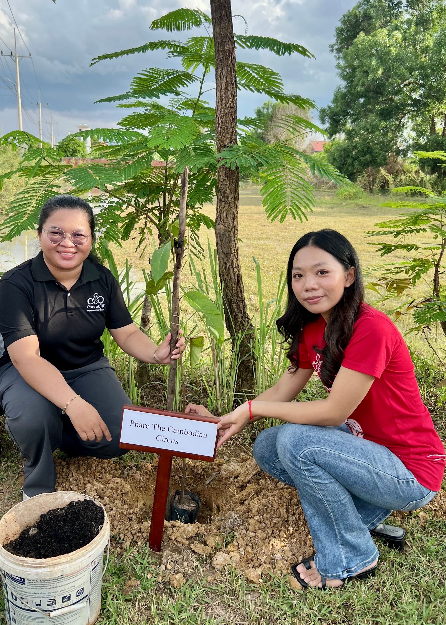 Phare The Cambodian Circus Tree planting At The Nature