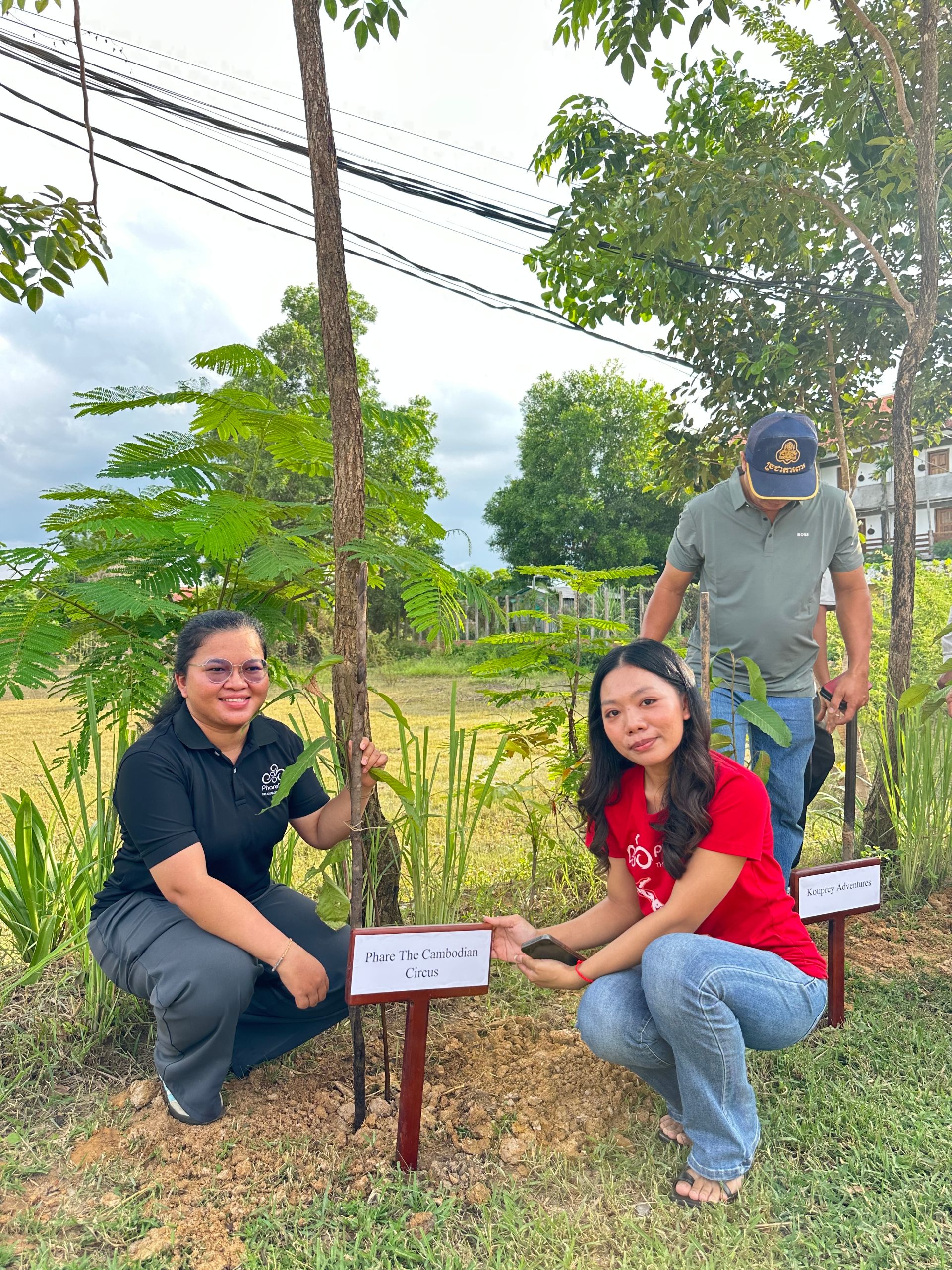 Phare The Cambodian Circus Tree planting At The Nature