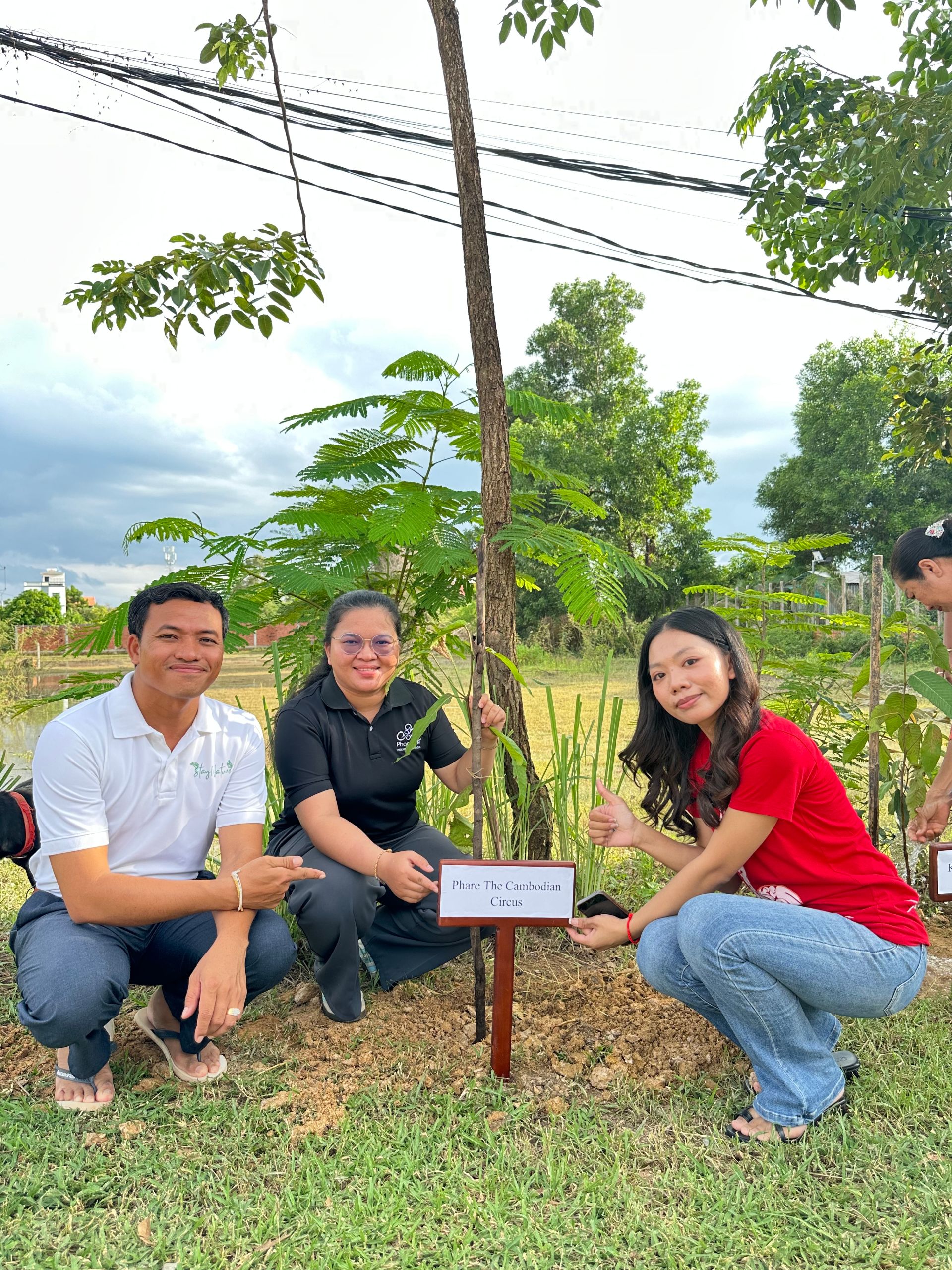 Phare The Cambodian Circus Tree planting At The Nature