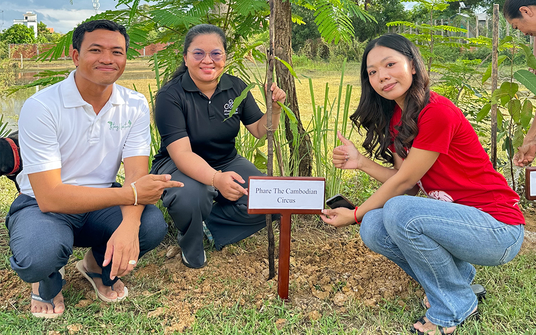 Phare The Cambodian Circus Tree planting At The Nature