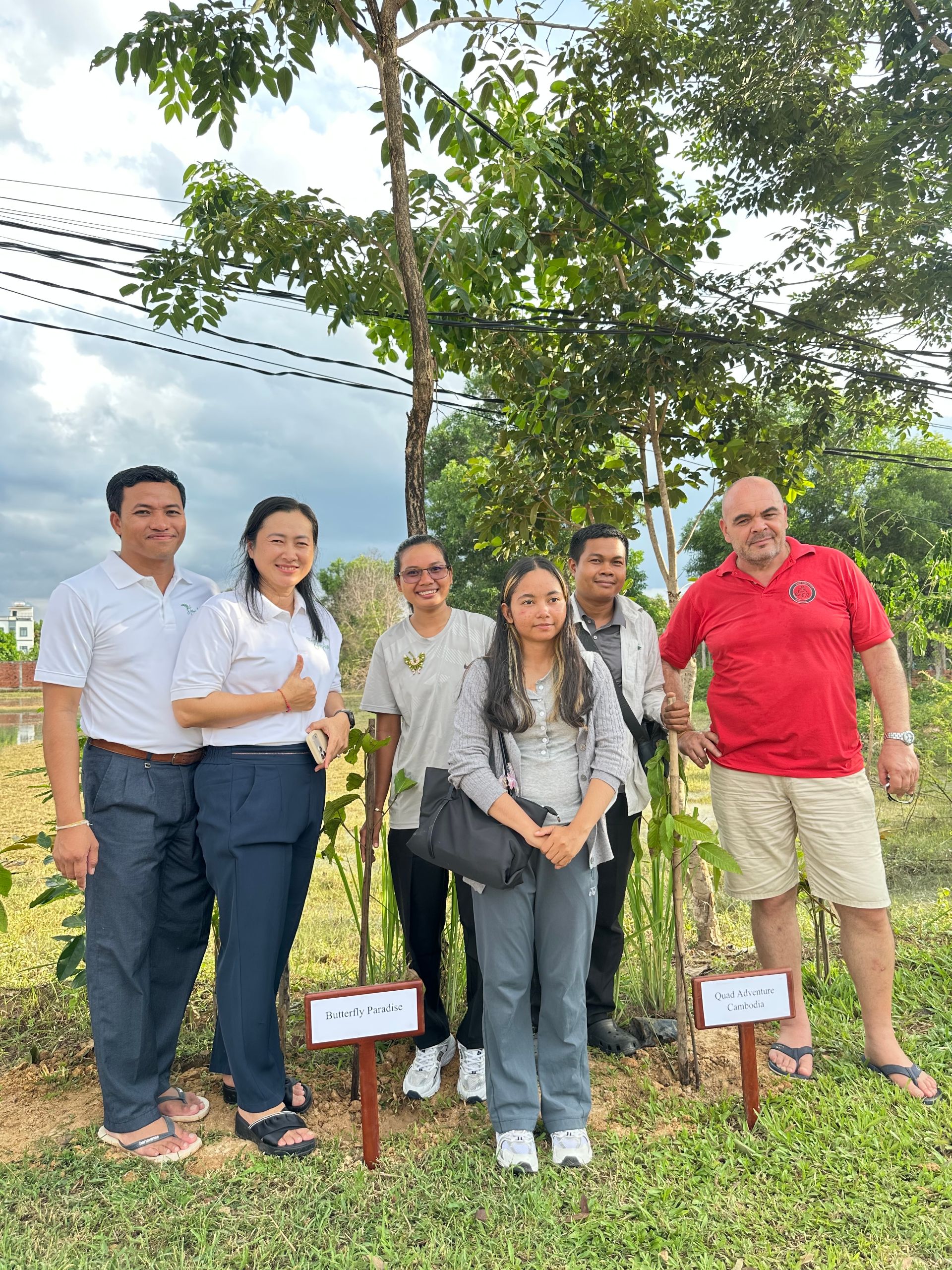 Quad Adventure Cambodia Tree Planting