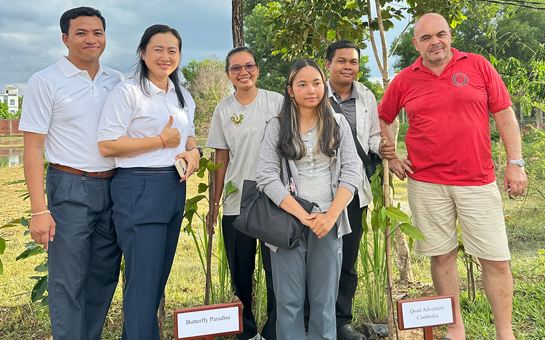 Quad Adventure Cambodia Tree Planting