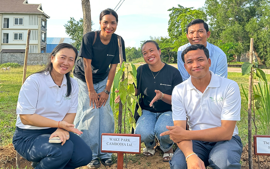 Wake Park Cambodia Tree Planting